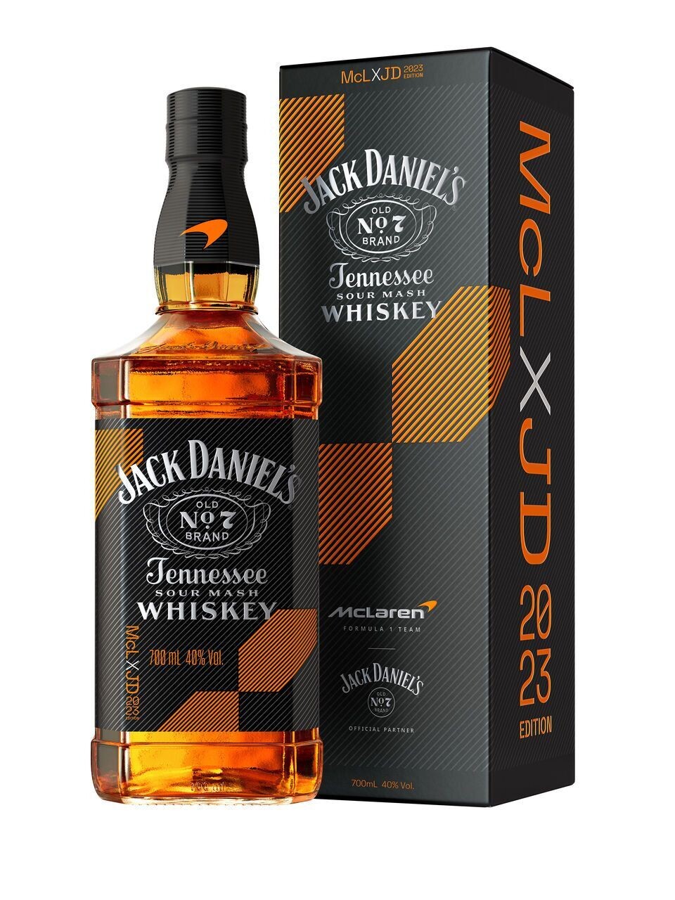Jack Daniel's McLaren Limited Edition - 40% - Batch 1 - 2023 - met doos!