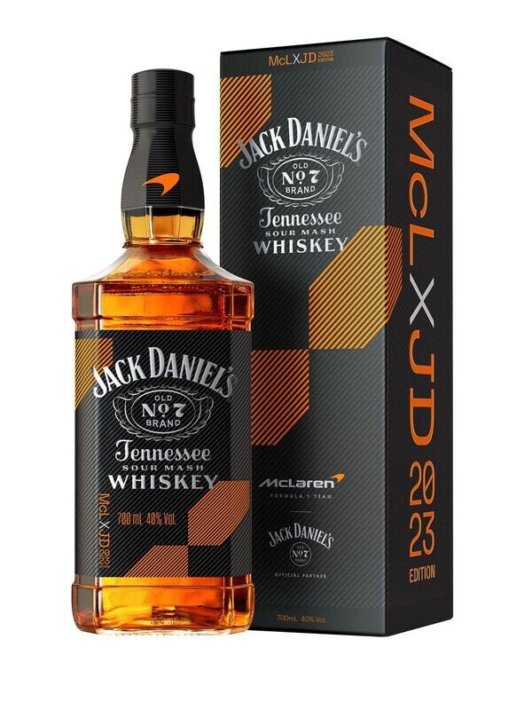 Jack Daniel's McLaren Limited Edition - 40% - Batch 1 - 2023 - met doos!