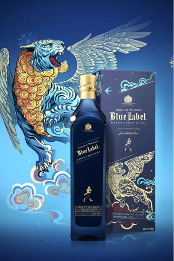Johnnie Walker Blue Label - Year of the Tiger - 40% Johnnie Walker Blue Label - Year of the Tiger - 40%