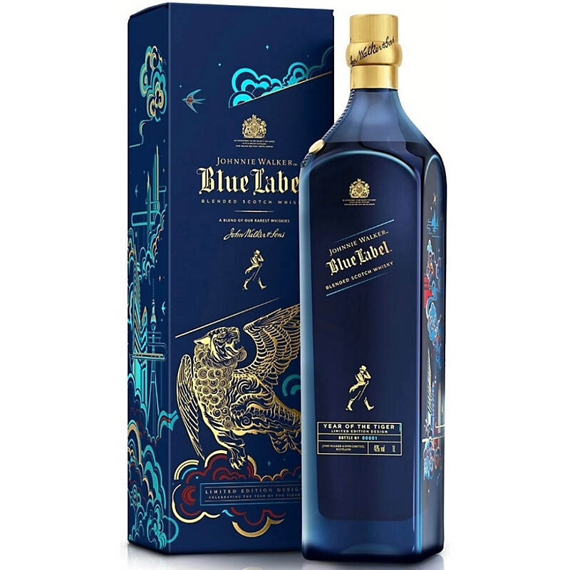Johnnie Walker Blue Label - Year of the Tiger - 40%