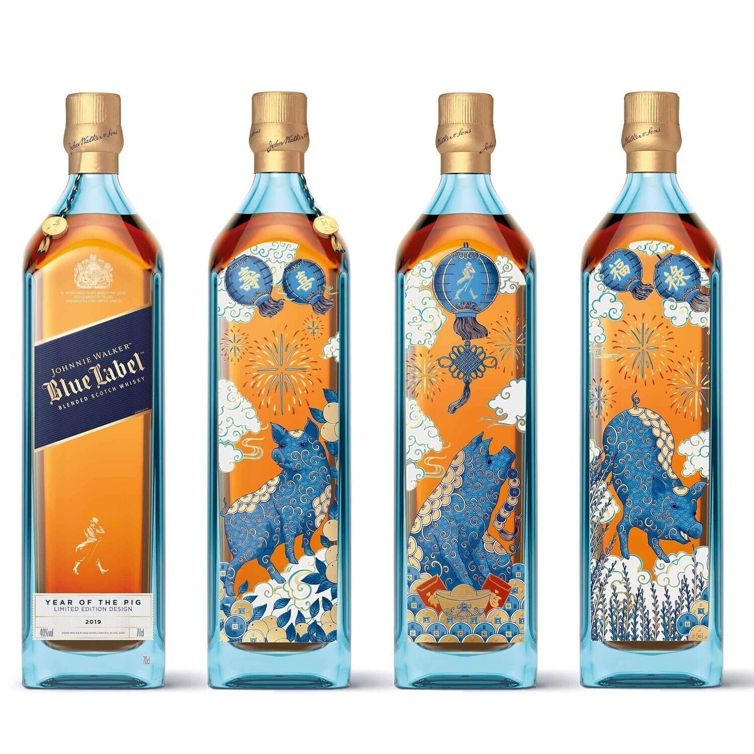Johnnie Walker Blue Label - The Year of The Pig - 40% Johnnie Walker Blue Label - The Year of The Pig - 40%