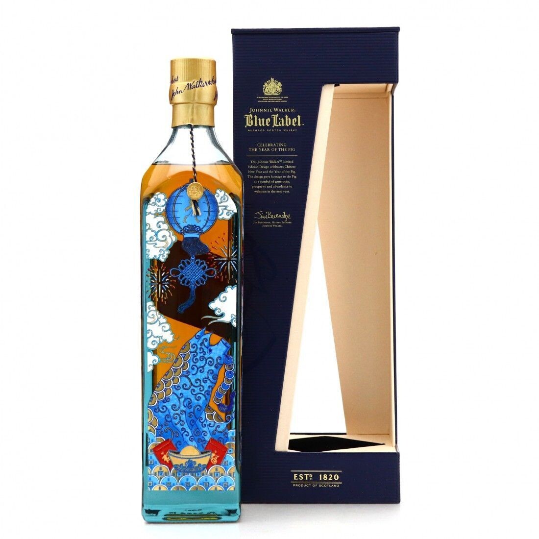 Johnnie Walker Blue Label - The Year of The Pig - 40% Johnnie Walker Blue Label - The Year of The Pig - 40%