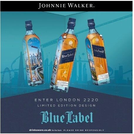 Johnnie Walker Blue Label - London Edition - 40% Johnnie Walker Blue Label - London Edition - 40%