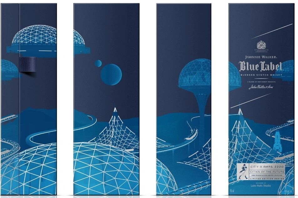 Johnnie Walker Blue Label - London Edition - 40% Johnnie Walker Blue Label - London Edition - 40%