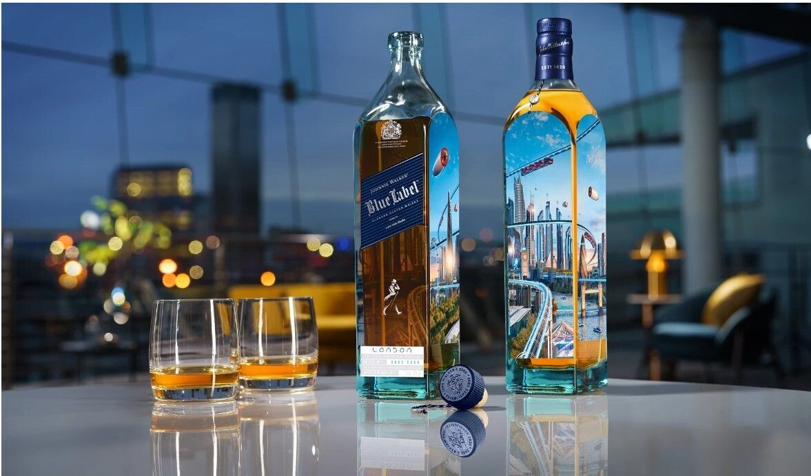 Johnnie Walker Blue Label - London Edition - 40% Johnnie Walker Blue Label - London Edition - 40%
