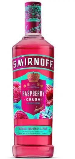 - Raspberry vodka Crush Smirnoff 25%