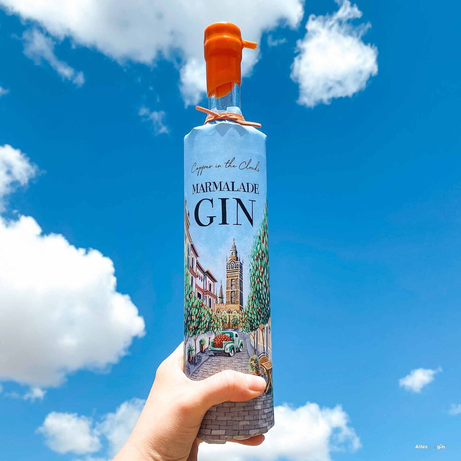 Copper in the Clouds marmelade gin - 40% Copper in the Clouds marmelade gin - 40%