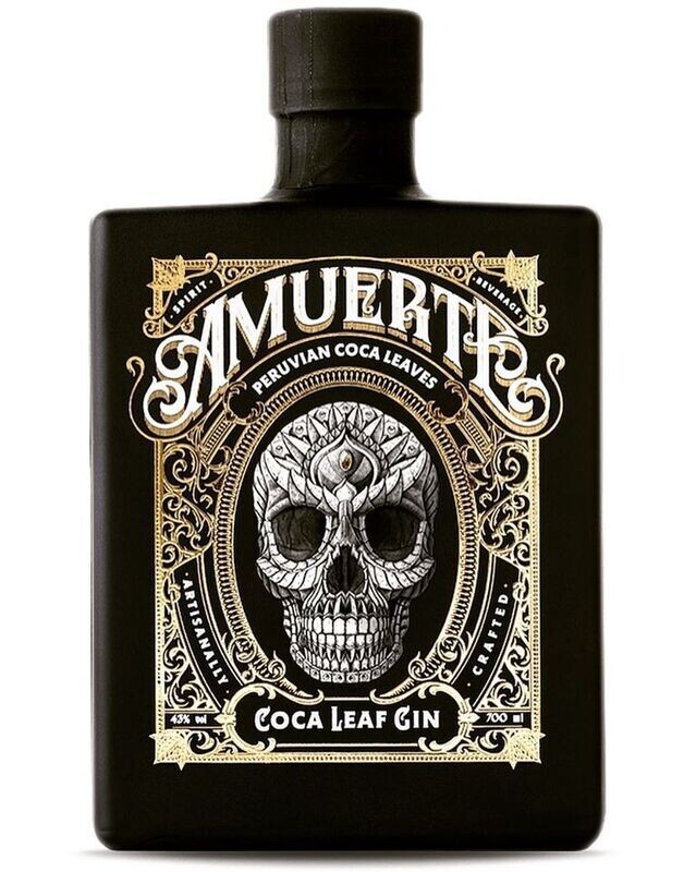 Amuerte coca leaf gin - Black Edition - 43%
