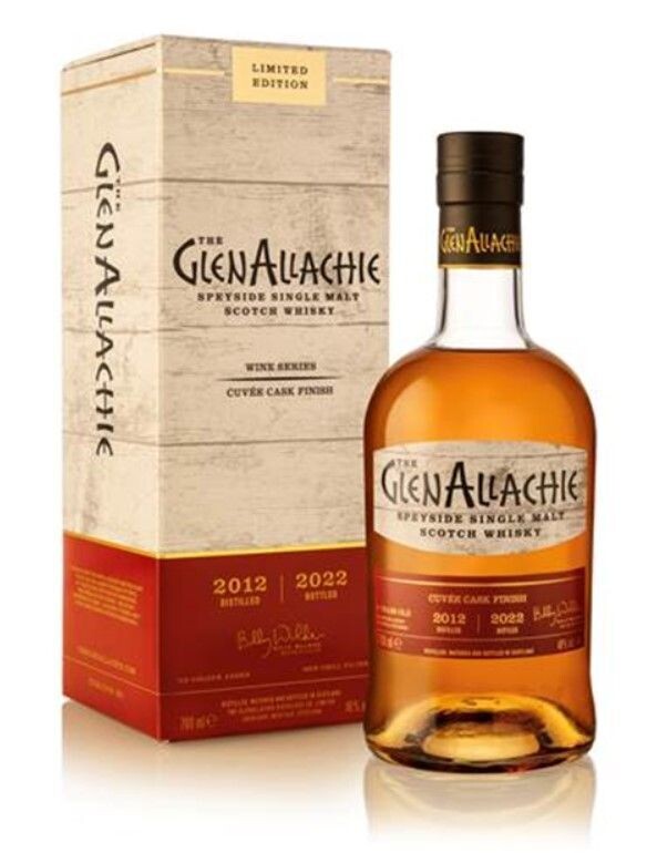 GlenAllachie - 2012 - Vintage Cuvée Wine Cask Finish -  Batch 2 - 48%