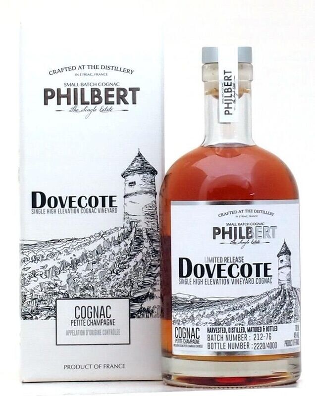 Cognac Philbert Dovecote Single Vineyard Petite Champagne - 40%