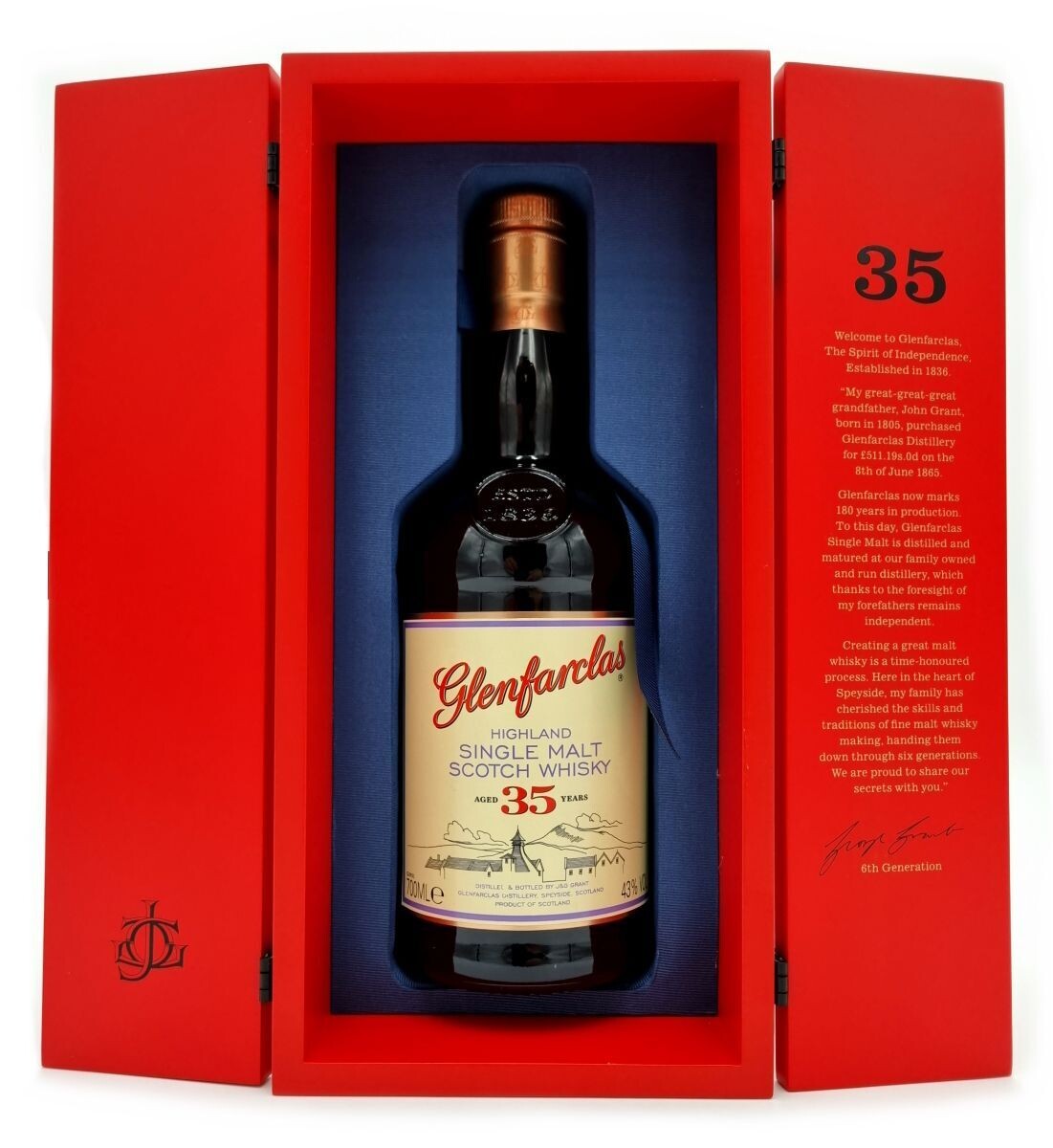 Glenfarclas 35 years - 43% Glenfarclas 35 years - 43%