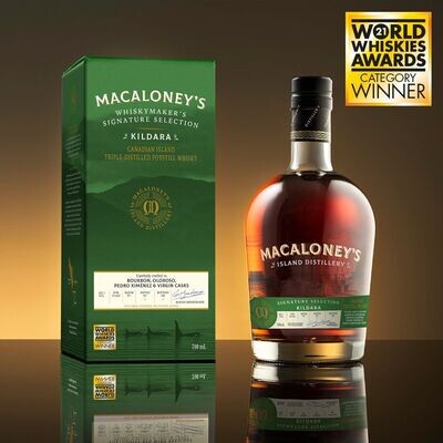 Macaloney's Kildara Canadian Whisky - 46% - Max. 1 fles per klant!