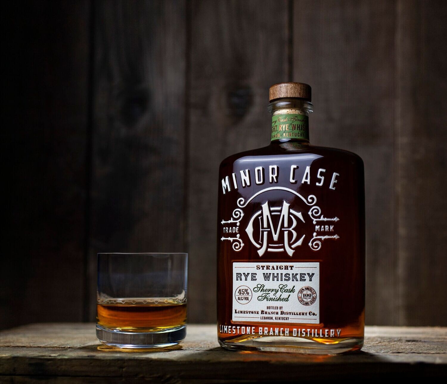 Minor Case Kentucky Rye Whiskey - 45% Minor Case Kentucky Rye Whiskey - 45%