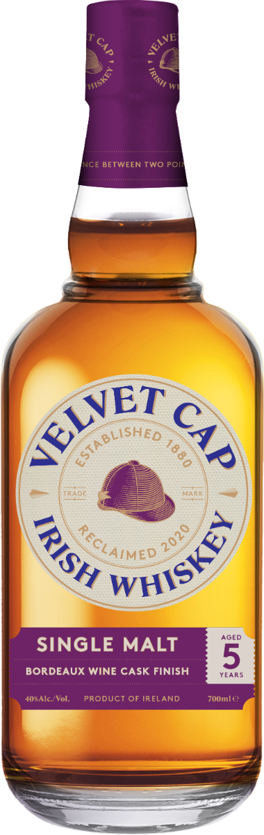 Velvet Cap - 5 Year Old Bordeaux Wine Cask - 40% Velvet Cap - 5 Year Old Bordeaux Wine Cask - 40%