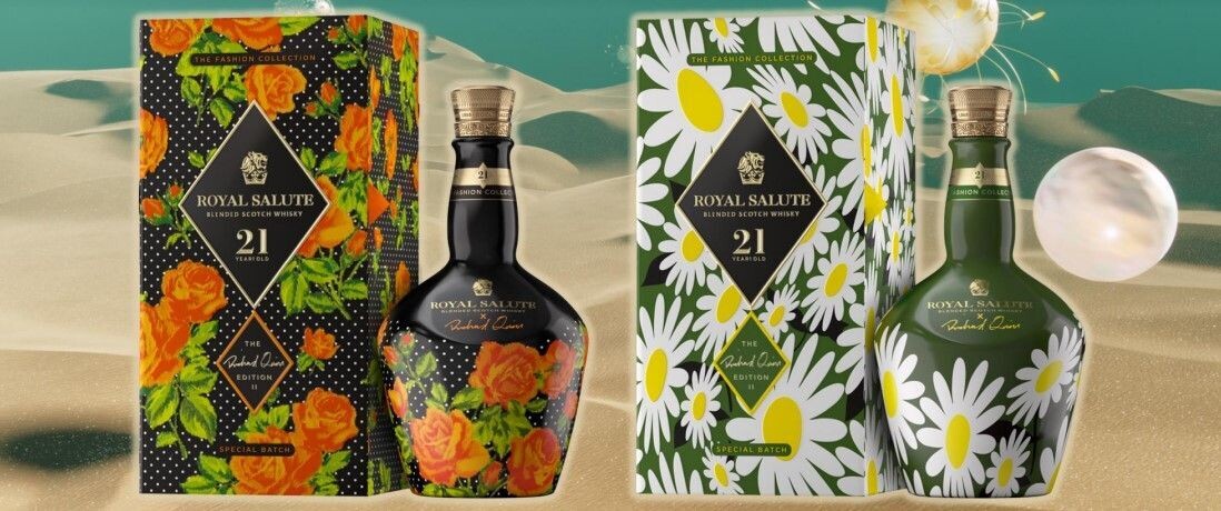 Chivas Regal Royal Salute - Richard Quinn Edition II - Max. 1 per klant. Chivas Regal Royal Salute - Richard Quinn Edition II - Max. 1 per klant.