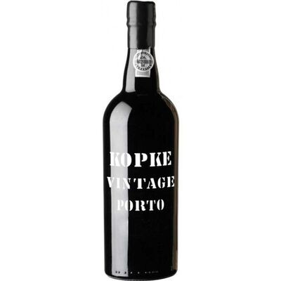 Kopke Port Vintage - 2002 - jaartal staat wel op fles