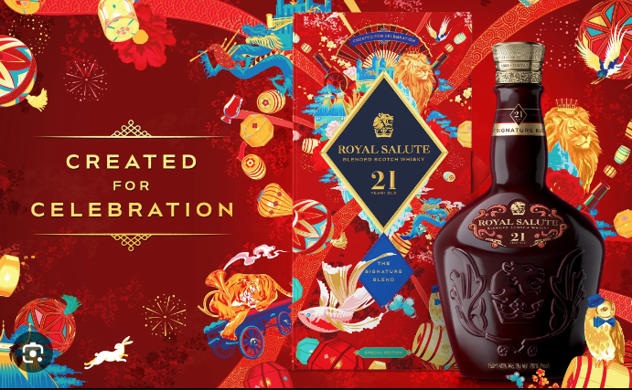 Chivas Regal 21 Years Royal Salute Lunar 2023 - 40%