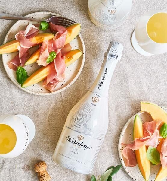 Schlumberger White Ice Secco - cadeauverpakking met glas Schlumberger White Ice Secco - cadeauverpakking met glas