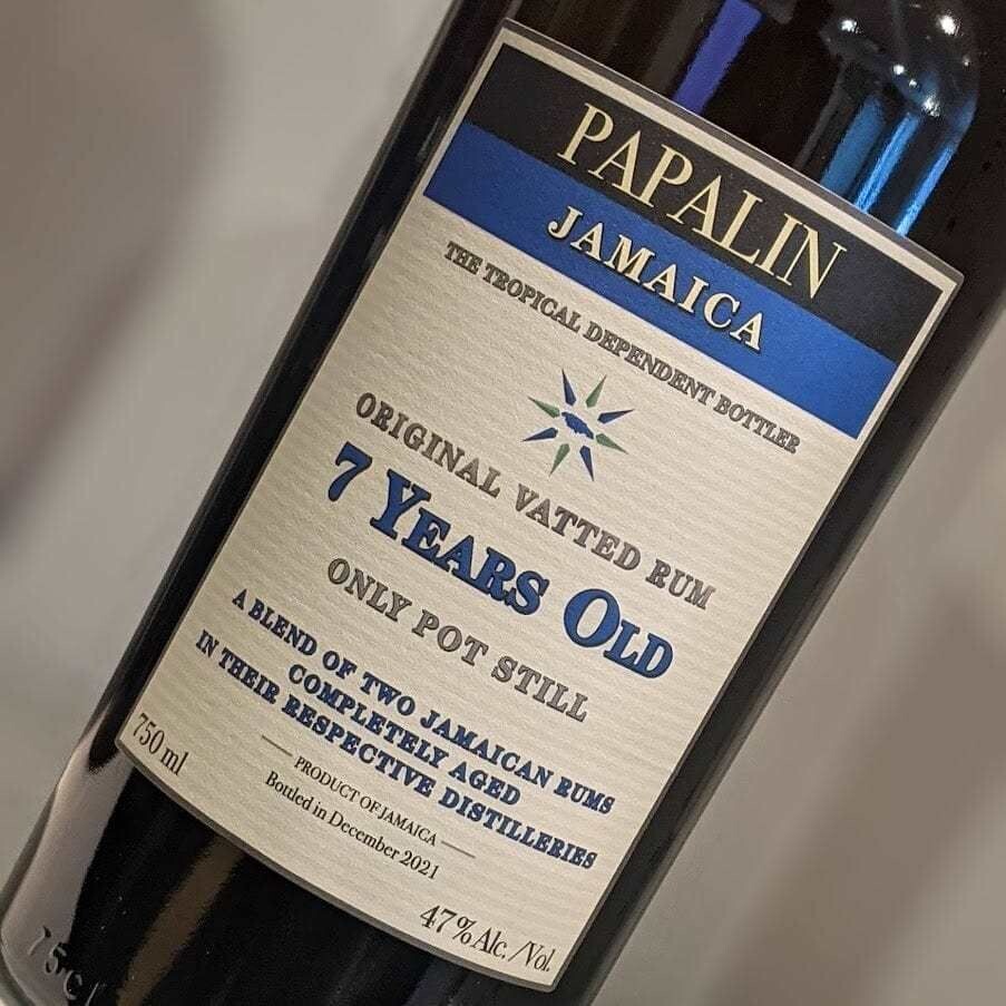 Papalin Jamaica Rum 7 years - 47% Papalin Jamaica Rum 7 years - 47%