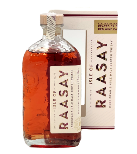 Raasay Hibridean whisky - Islay of Raasay - Single Cask Peated Red Wine - 61.6%
