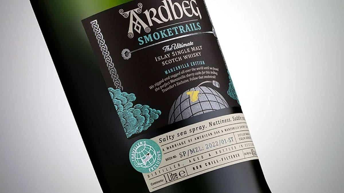 Ardbeg Smoketrails - Manzanilla Cask - Ardbeg Smoketrails - Manzanilla Cask -