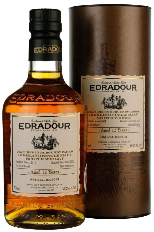 Edradour 12 years Small Batch Burgundy Cask - 48.2%