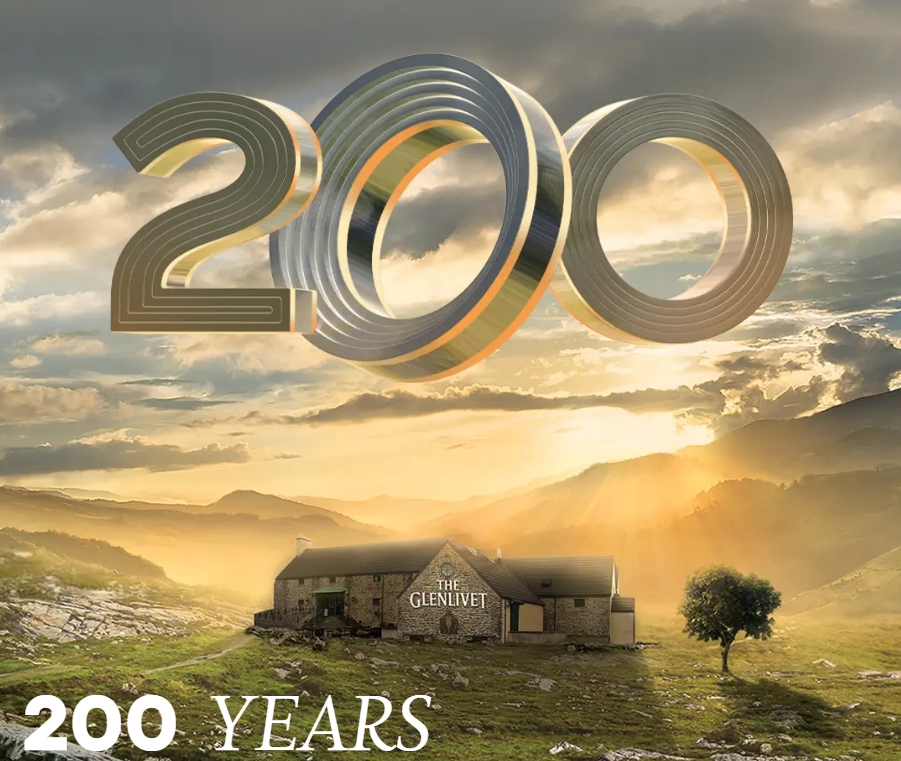 Glenlivet 12 years -200th Anniversary Limited Edition - 40% Glenlivet 12 years -200th Anniversary Limited Edition - 40%