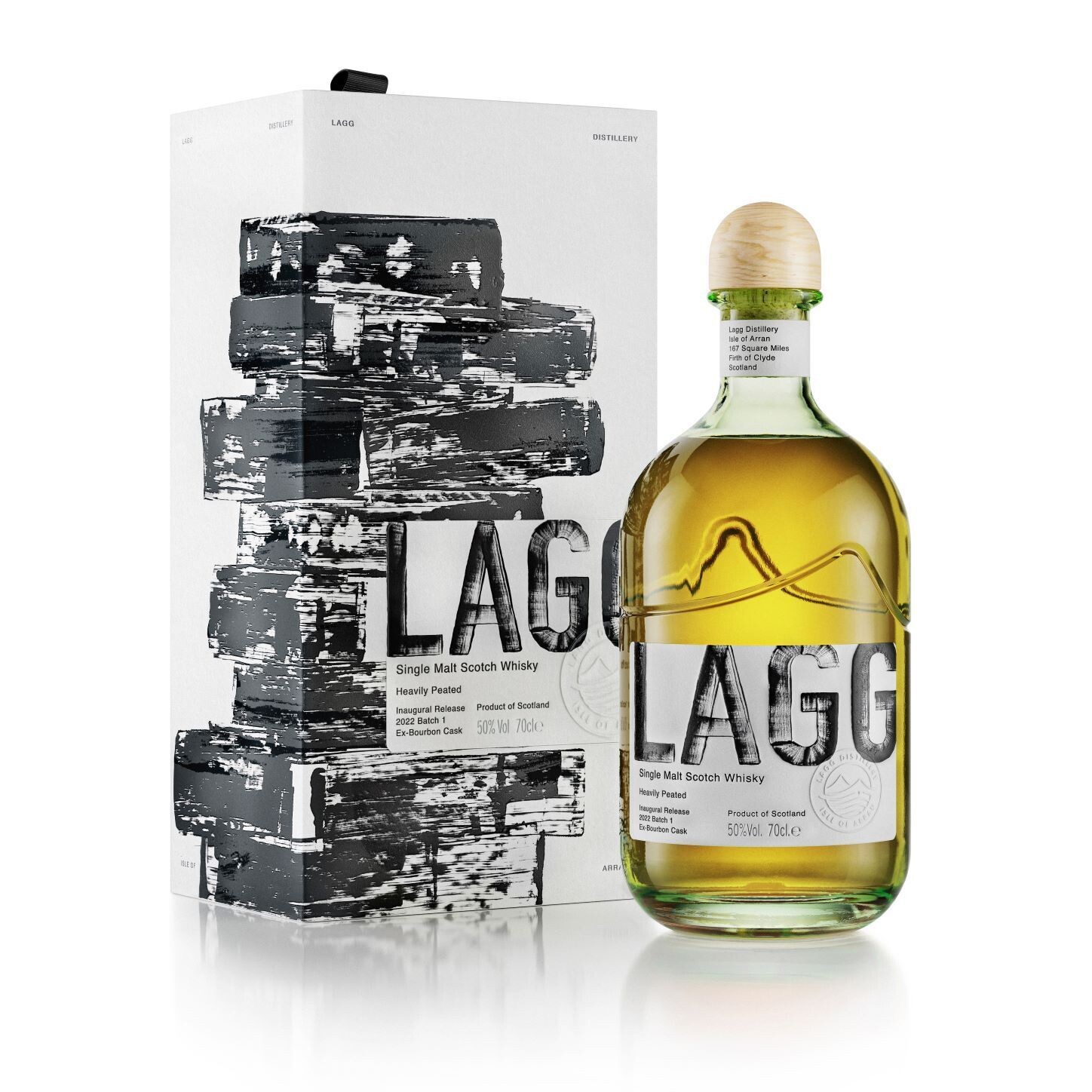 LAGG - Inaugural Release - 2022 - Batch 1 - Ex Bourbon Cask - 50%