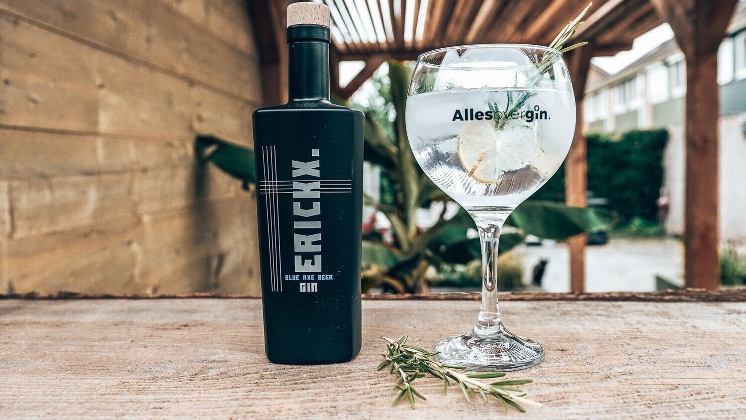 Erickx Blue Axe Beer Gin - 44% Erickx Blue Axe Beer Gin - 44%