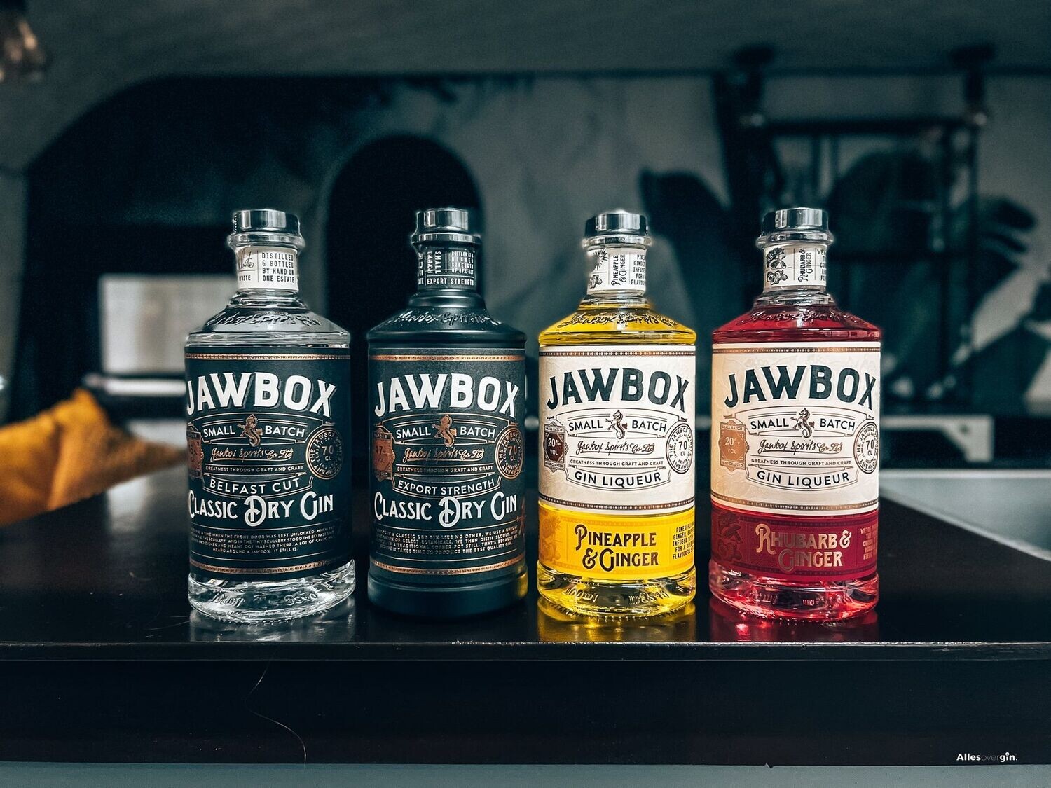 Jawbox Classic Dry Gin - Export Strength - 47% Jawbox Classic Dry Gin - Export Strength - 47%
