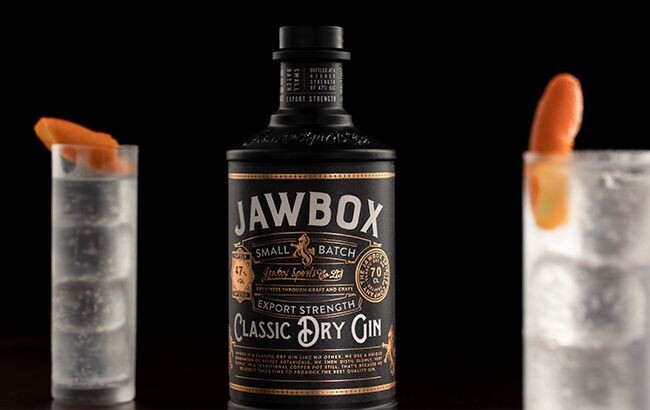 Jawbox Classic Dry Gin - Export Strength - 47% Jawbox Classic Dry Gin - Export Strength - 47%