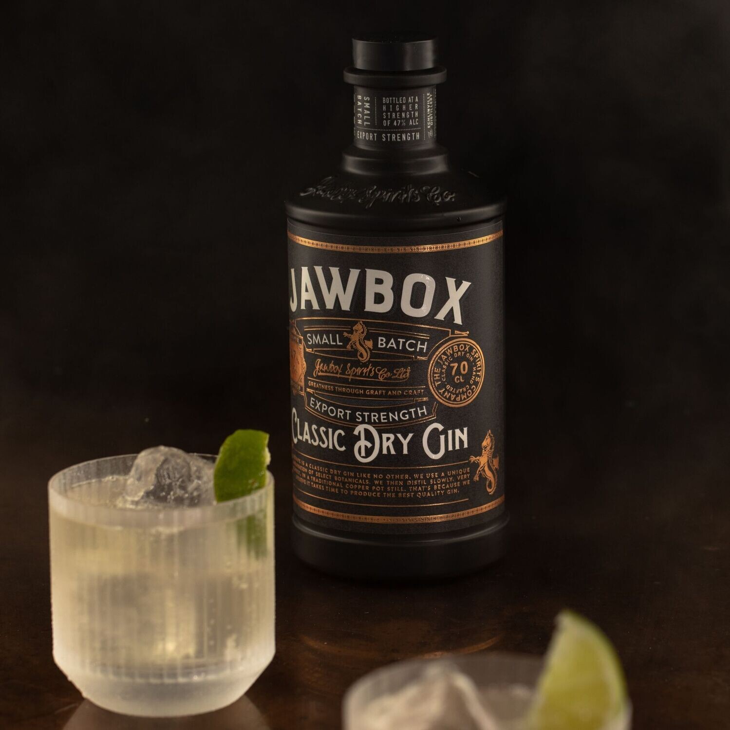 Jawbox Classic Dry Gin - Export Strength - 47% Jawbox Classic Dry Gin - Export Strength - 47%