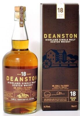 Deanston 18 years - 46.3% - Oude versie