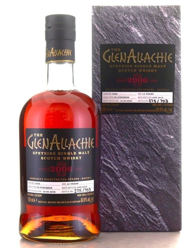 GlenAllachie  2006 - 13 years - PX Puncheon - 60.8%