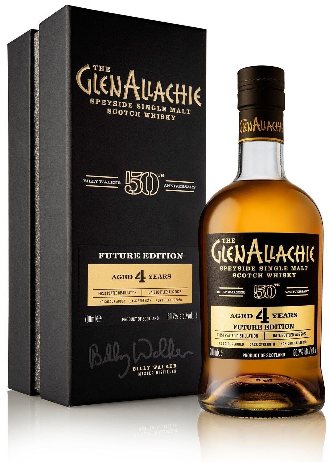 GlenAllachie Future Edition - First peated edition - 4 years - 60.2%