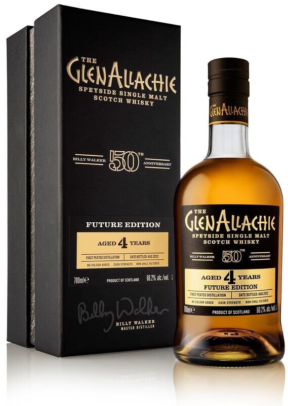 GlenAllachie Future Edition - First peated edition - 4 years - 60.2%