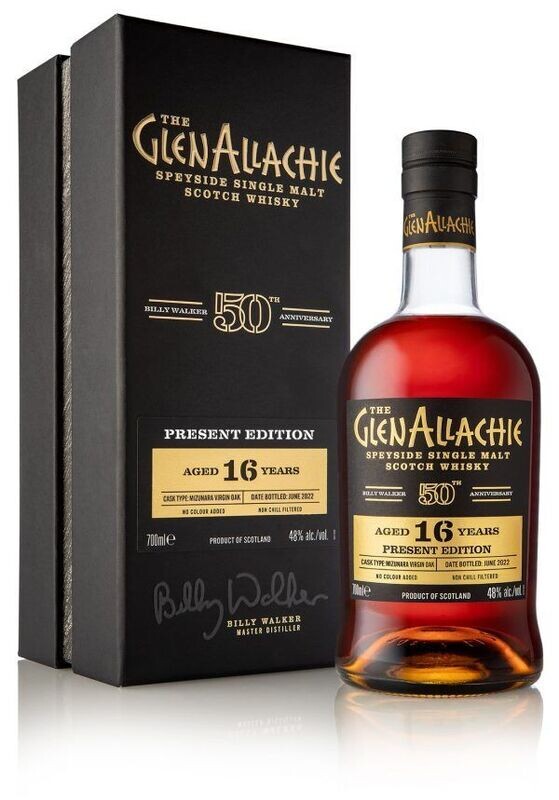 GlenAllachie Present Edition 16 years - Mizunara - 48%
