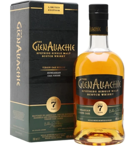 GlenAllachie 7 years Hungarian Wood Finish - 48%