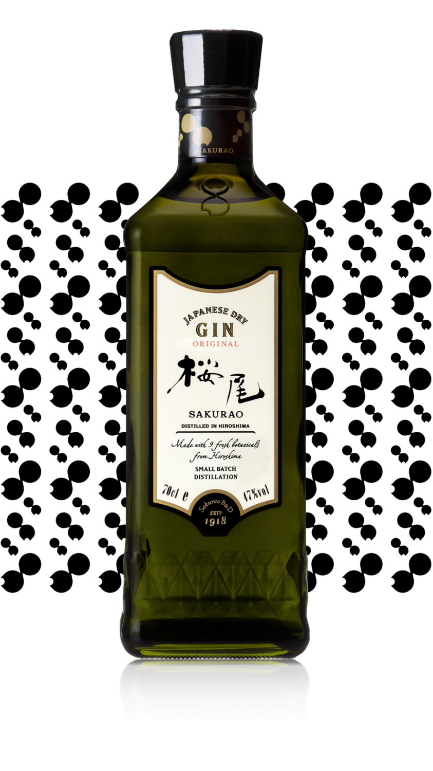 Sakurao Japanse Gin - 47% Sakurao Japanse Gin - 47%