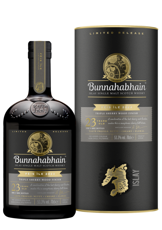 Bunnahabhain 23 years - Feis Ile 2024 - Triple Sherry Wood - 53.3%