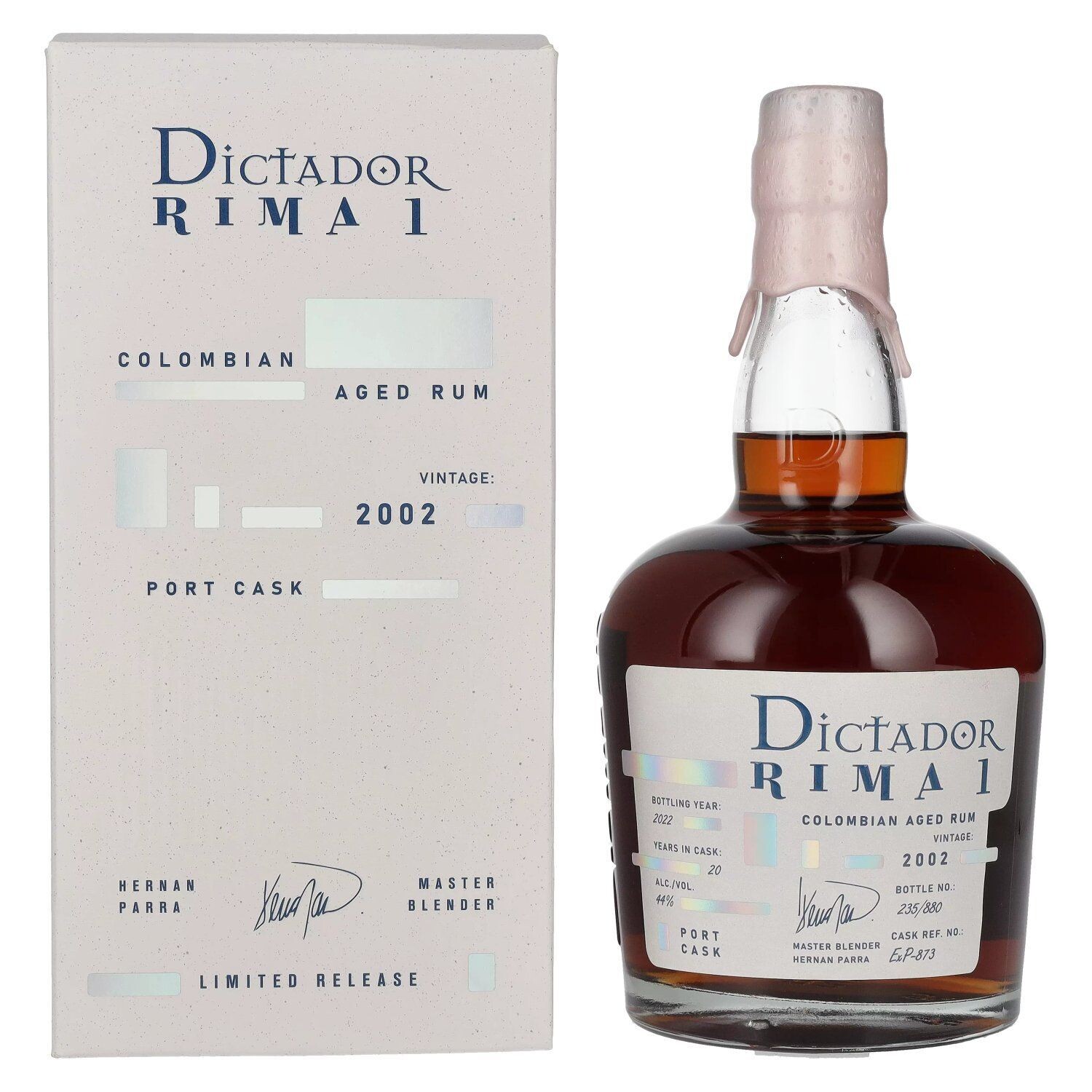 Dictador Rima 1 - Vintage 2002 - Port Cask - 44%