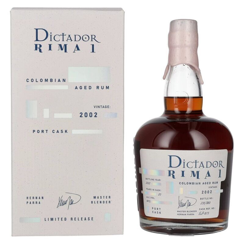 Dictador Rima 1 - Vintage 2002 - Port Cask - 44%