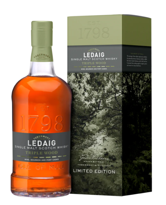 Ledaig Triple Wood - Limited Edition - 53.8%