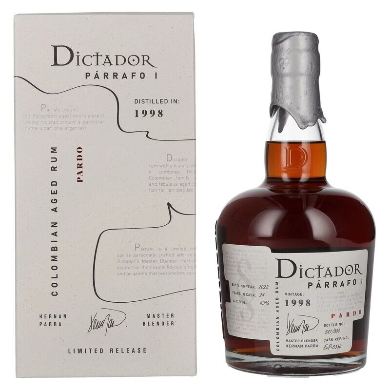 Dictador Parrafo 1 - Vintage 1998 - Port Cask - 43%