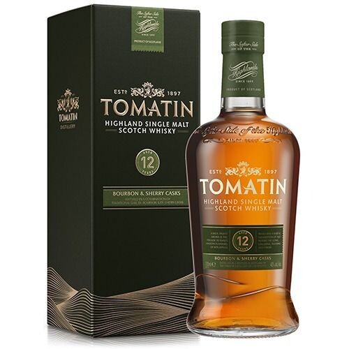 Tomatin 12 years Bourbon & Sherry Cask - 43%