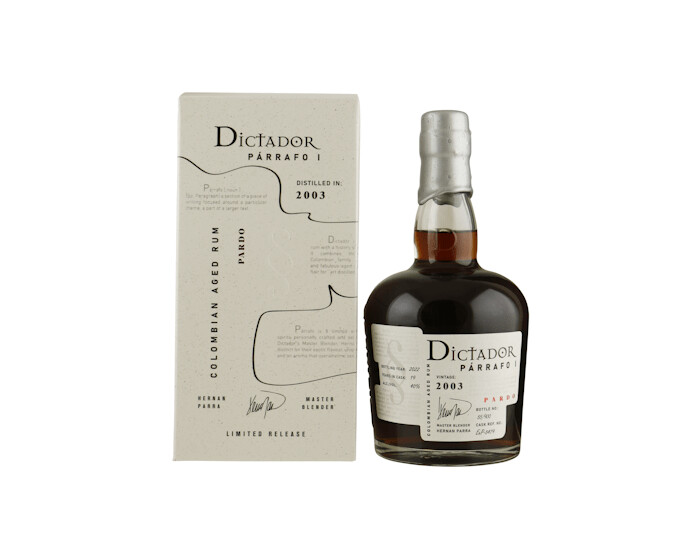 Dictador Parrafo 1 - Vintage 2003 - Port Cask - 40%