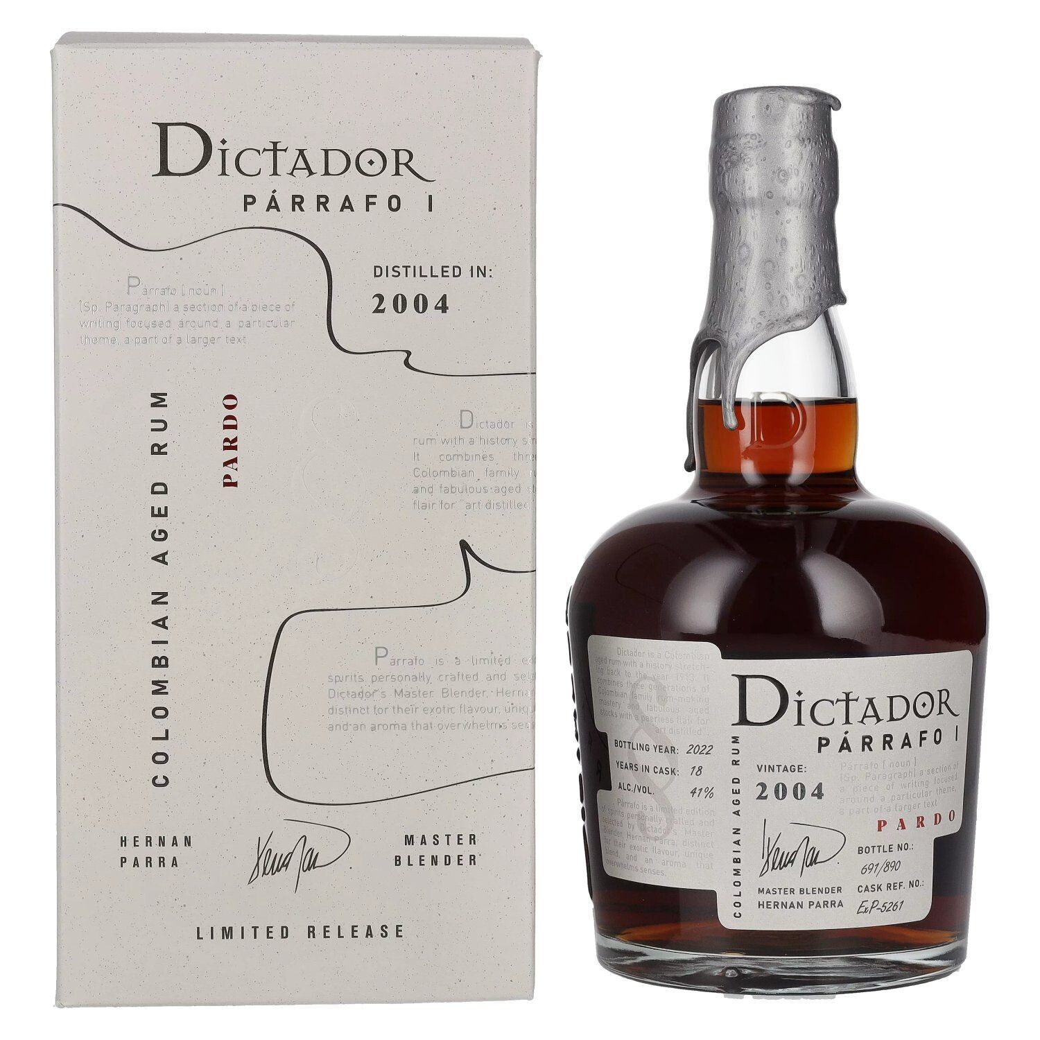 Dictador Parrafo 1 - Vintage 2004 - Port Cask - 41%