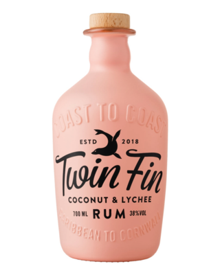 Twin Fin - Coconut & Lychee rum - 38%