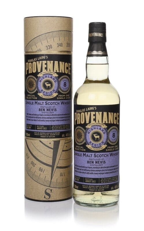 Provenance (Douglas Laing) -  Ben Nevis 8 Year Old 2014 - 46%