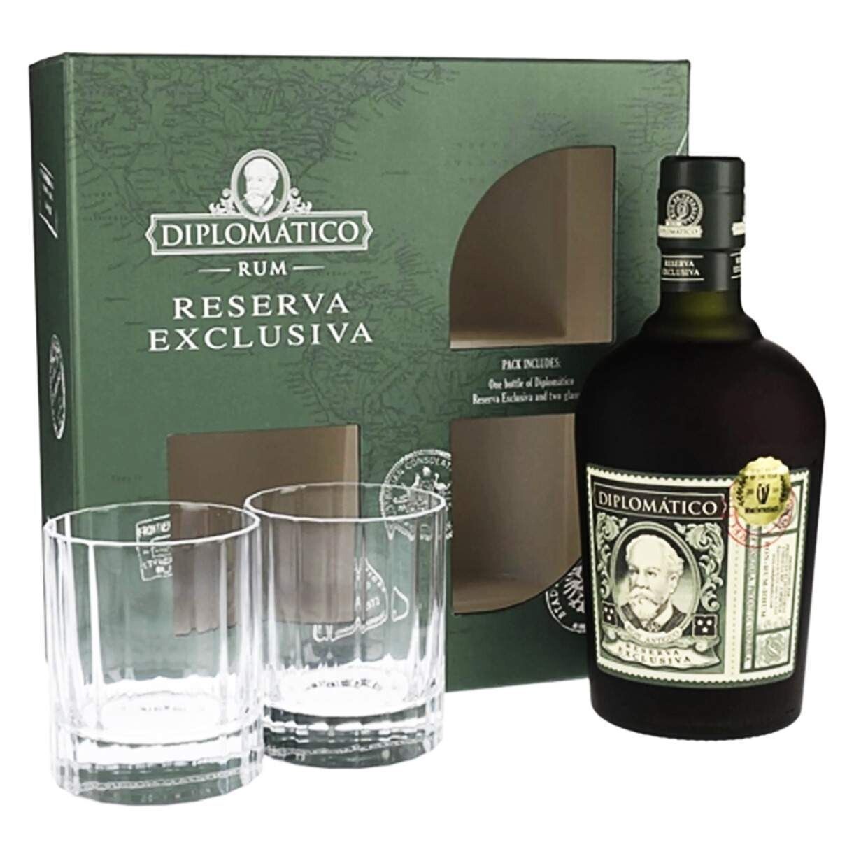 Diplomatico Reserva Exclusiva Cadeauverpakking - 40%